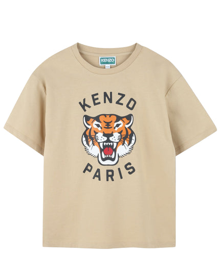 Kids atelier-Kenzo-Tiger Short Sleeve T-Shirt
