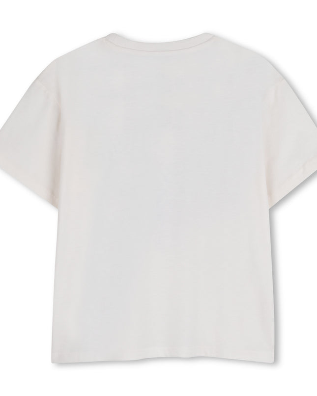 kids atelier Kenzo White Kenzo Paris Tiger Graphic Tee