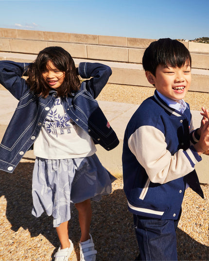 kids atelier Kenzo White Kenzo Paris Tiger Graphic Tee