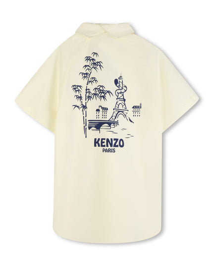 kids atelier kenzo Straw Yellow Kenzo Shirt Dress