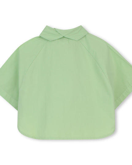 kids atelier kenzo Quiet Green Kenzo Printed Blouse