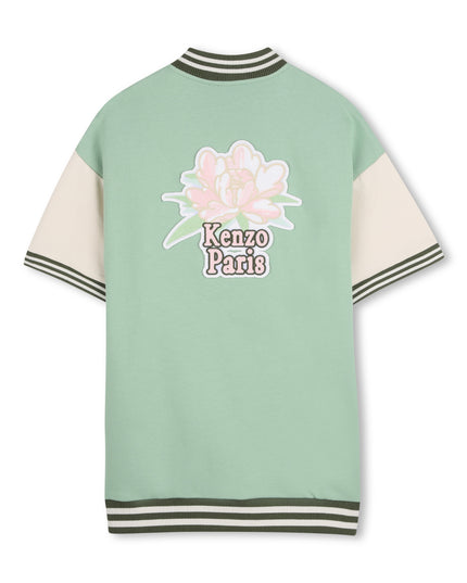 kids atelier kenzo Quiet Green Kenzo Varsity Dress