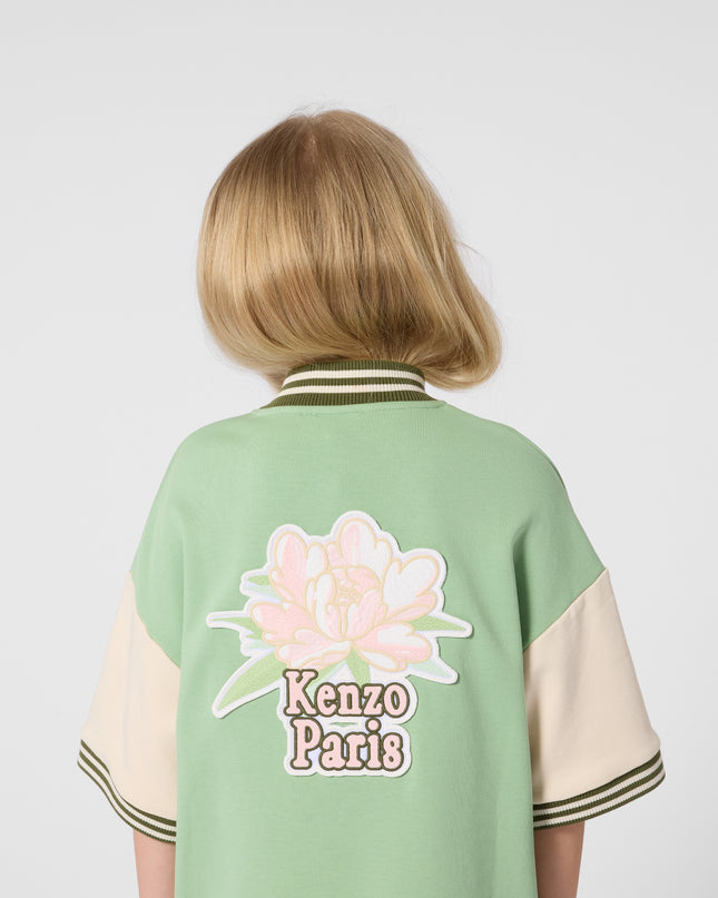 kids atelier kenzo Quiet Green Kenzo Varsity Dress