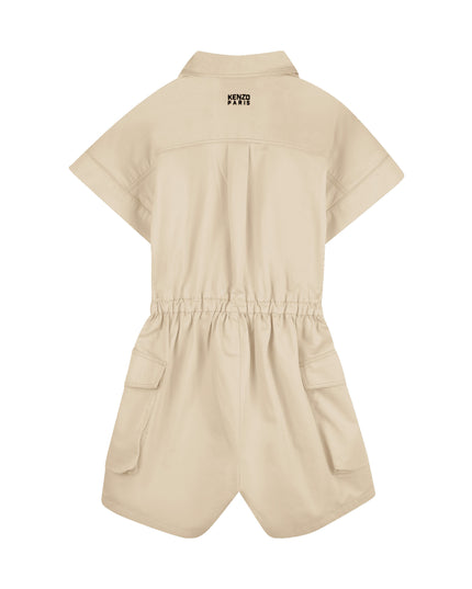 kids atelier kenzo Beige Kenzo Utility Romper
