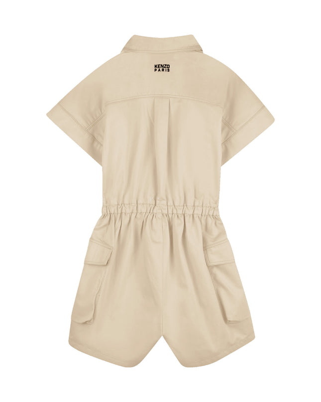 kids atelier kenzo Beige Kenzo Utility Romper
