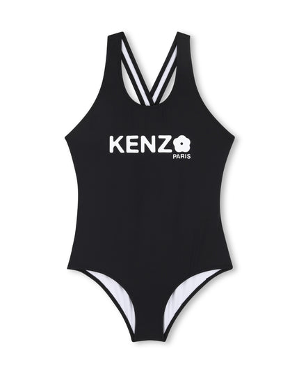 kids atelier kenzo Black Kenzo One-Piece Swimsuit