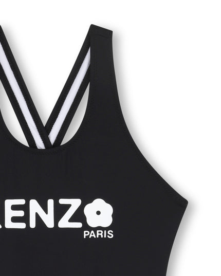 kids atelier kenzo Black Kenzo One-Piece Swimsuit