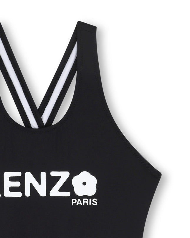kids atelier kenzo Black Kenzo One-Piece Swimsuit