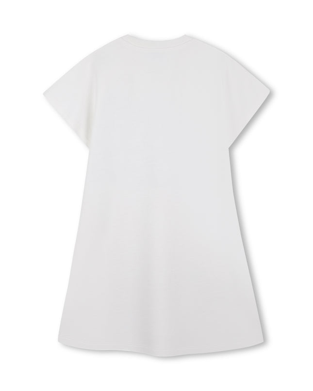 kids atelier kenzo White Kenzo Logo Dress