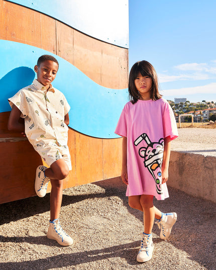 kids atelier kenzo Off-White Kenzo Panda High-Top Sneakers