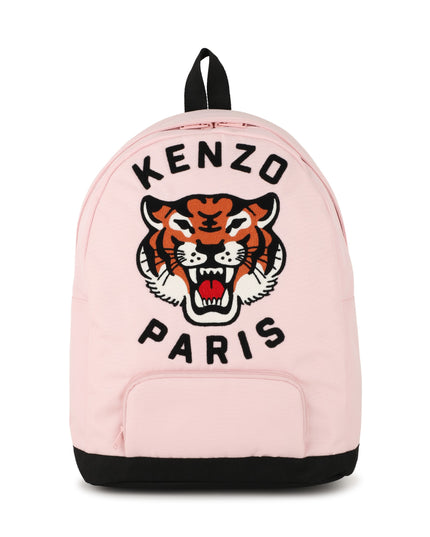 kids atelier kenzo Light Pink Kenzo Tiger Backpack