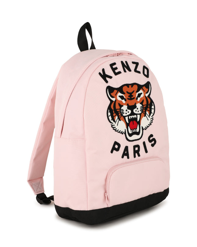 kids atelier kenzo Light Pink Kenzo Tiger Backpack