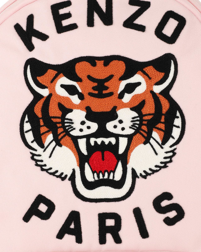kids atelier kenzo Light Pink Kenzo Tiger Backpack