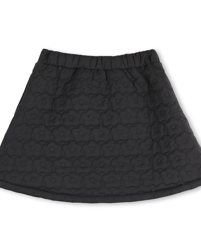 kidsatelier-KENZO-Black Quilted Skirt