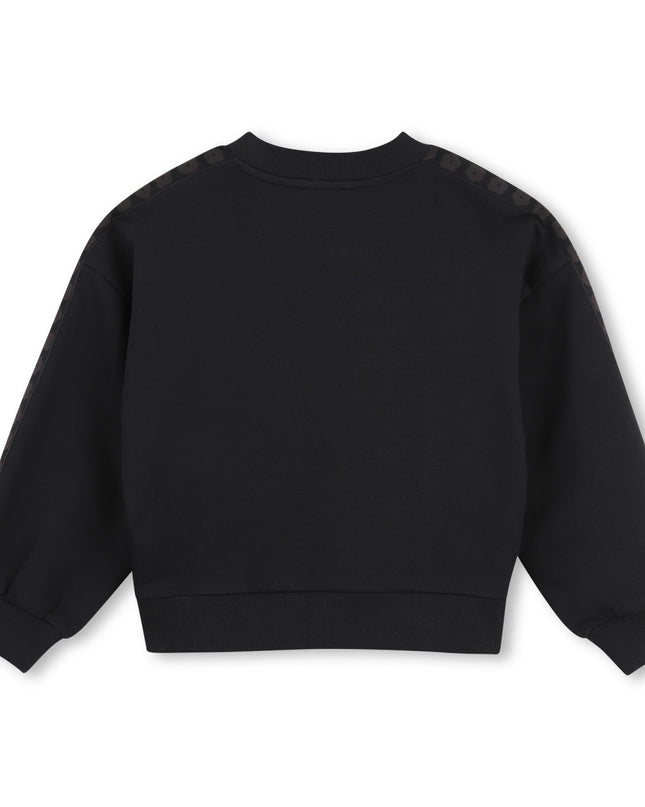 kidsatelier-KENZO-Black Logo Sweatshirt