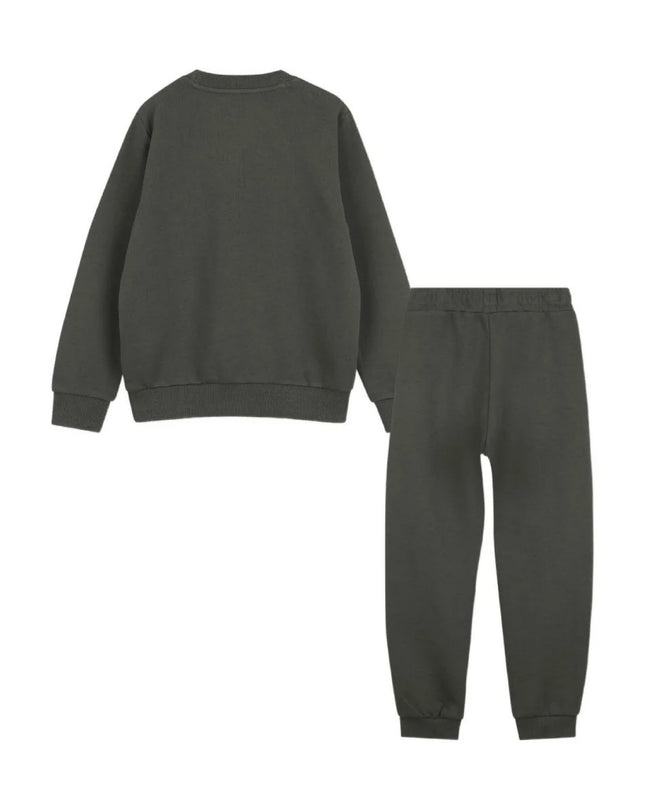 kidsatelier-KENZO-Green Logo Sweat Set