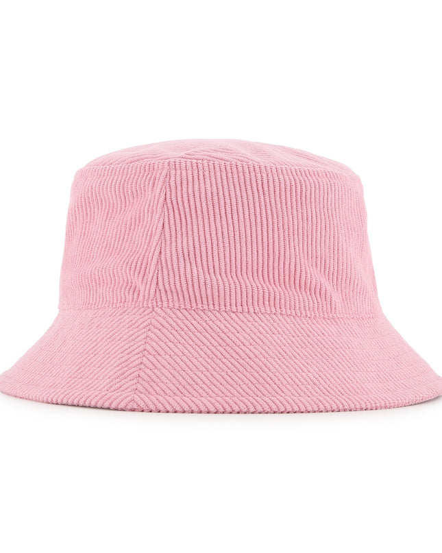 kidsatelier-KENZO-Pink Corduroy Bucket Hat