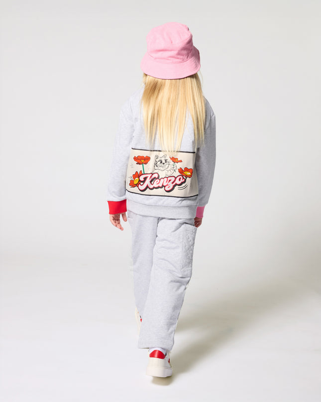 kidsatelier-KENZO-Pink Corduroy Bucket Hat