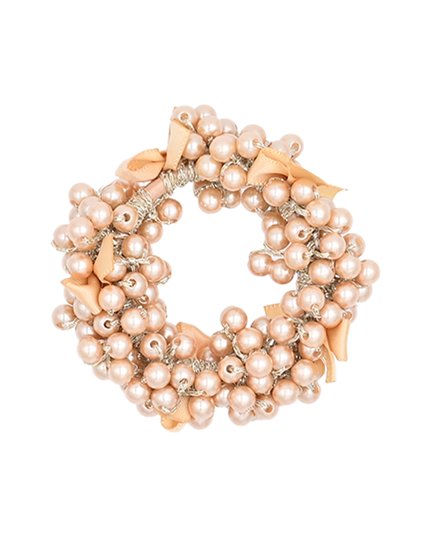 mimi tutu-MTPCS25005-mini  pearls Scrunchie