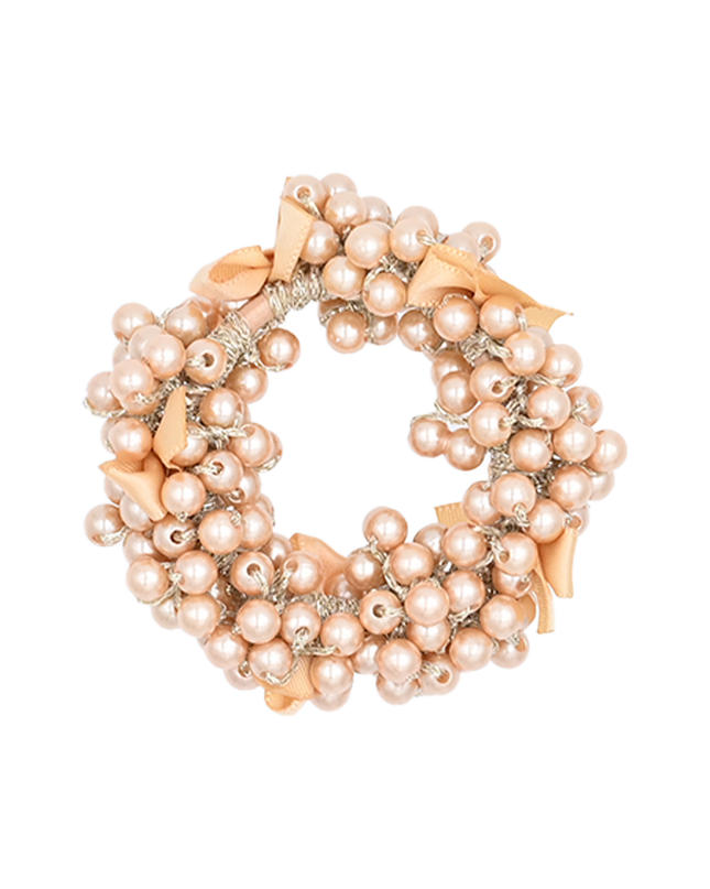 mimi tutu-MTPCS25005-mini  pearls Scrunchie