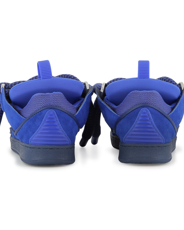 kids atelier lanvin Blue Low‑Top Sneakers