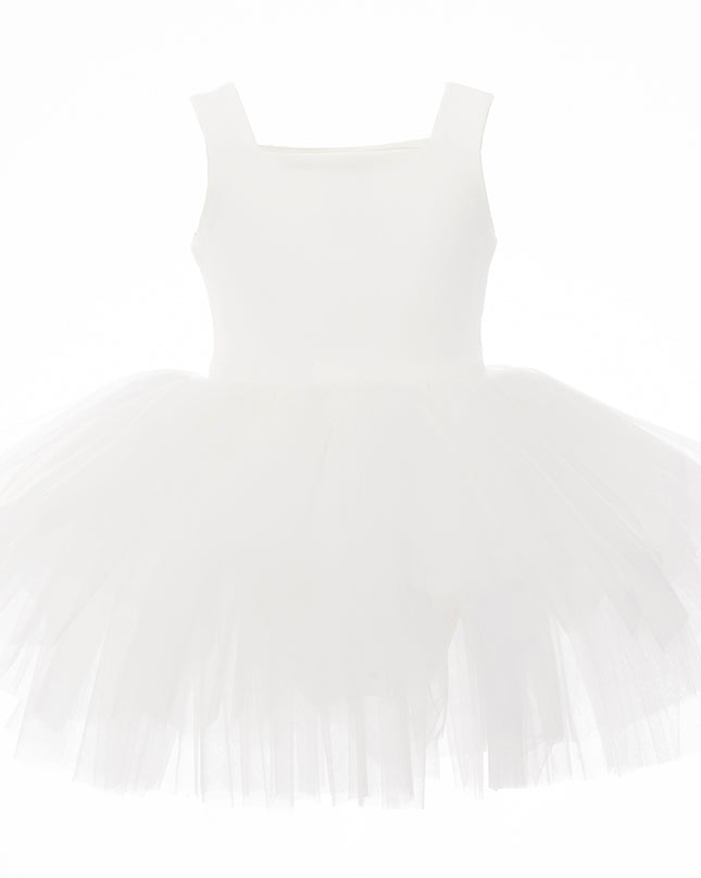 MIMI TUTU-T-02-WHITE-TUTU DRESS
