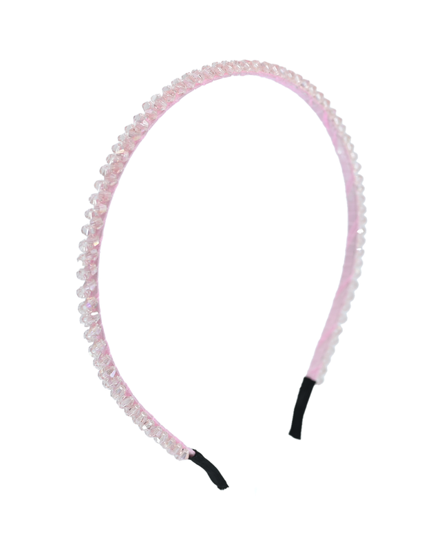 Mimi Tutu-MTHB52027-Twin Pink Amethyst Headband
