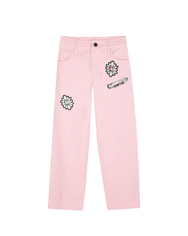 Kids Atelier-Marc Jacobs-Pink Trousers