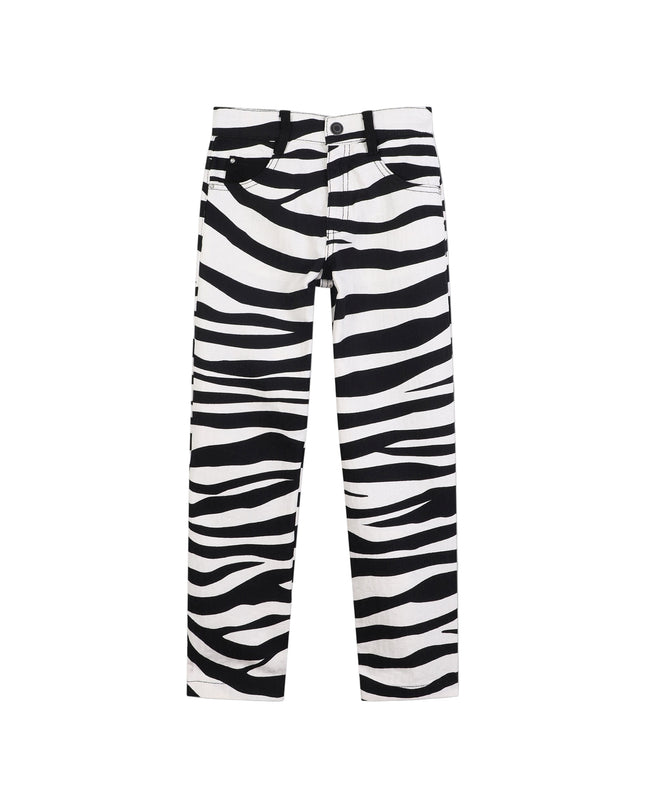 Kids Atelier-Marc Jacobs-Zebra Trousers for Girls