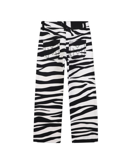 Kids Atelier-Marc Jacobs-Zebra Trousers for Girls