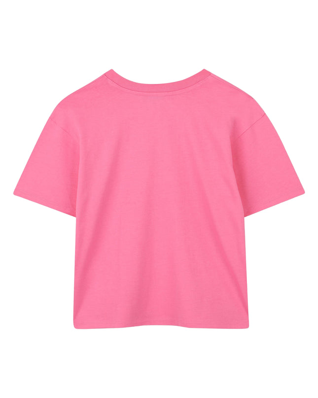 Kids Atelier-Marc Jacobs-Girls Pink Logo T-Shirt