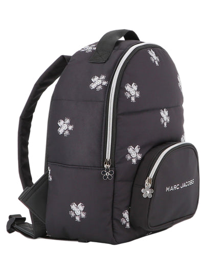 Kids Atelier-Marc Jacobs-Girls Black Logo Backpack