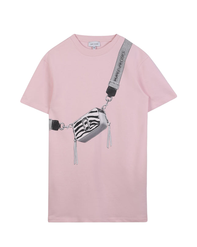 Kids Atelier-Marc Jacobs-Pink Sweet Dress with Print