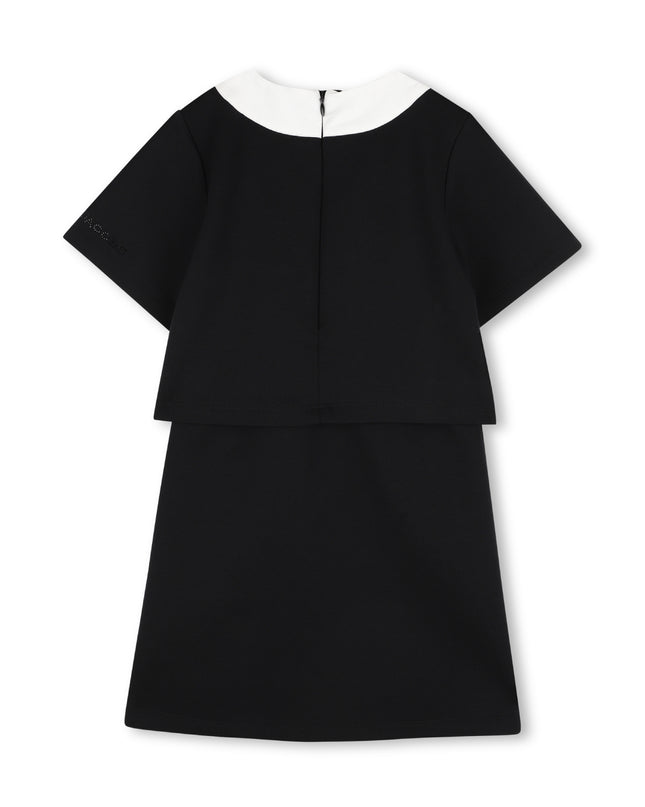 Kids Atelier MARC JACOBS Black Bow Collar Dress