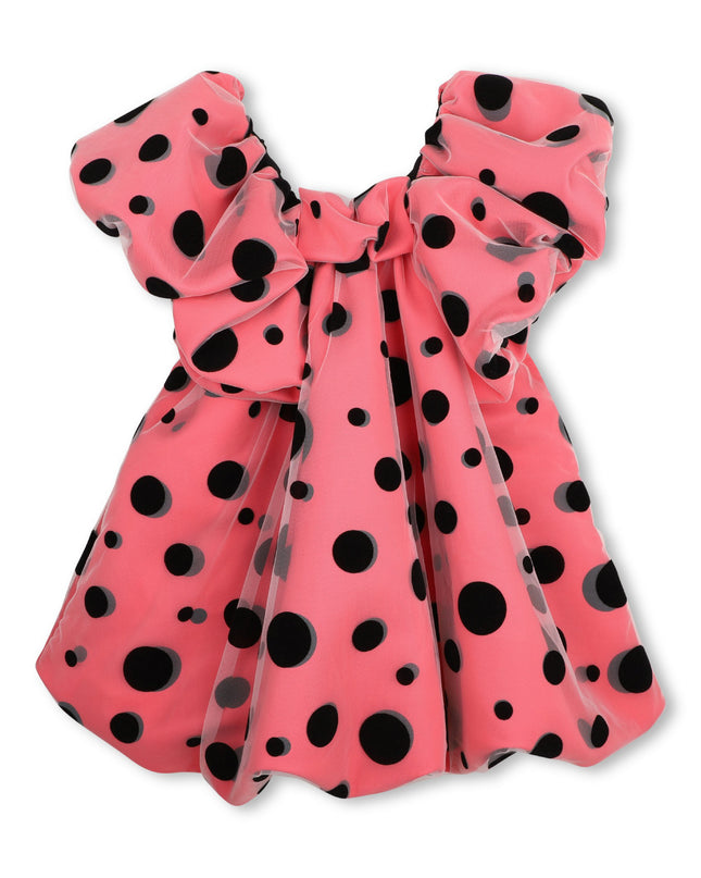 Kids Atelier MARC JACOBS Pink Polka-Dot Occasion Dress