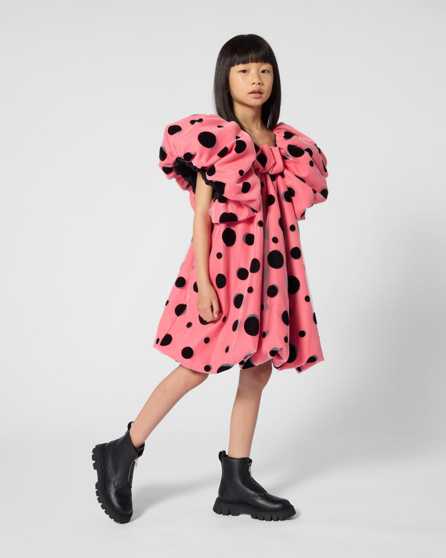 Kids Atelier MARC JACOBS Pink Polka-Dot Occasion Dress