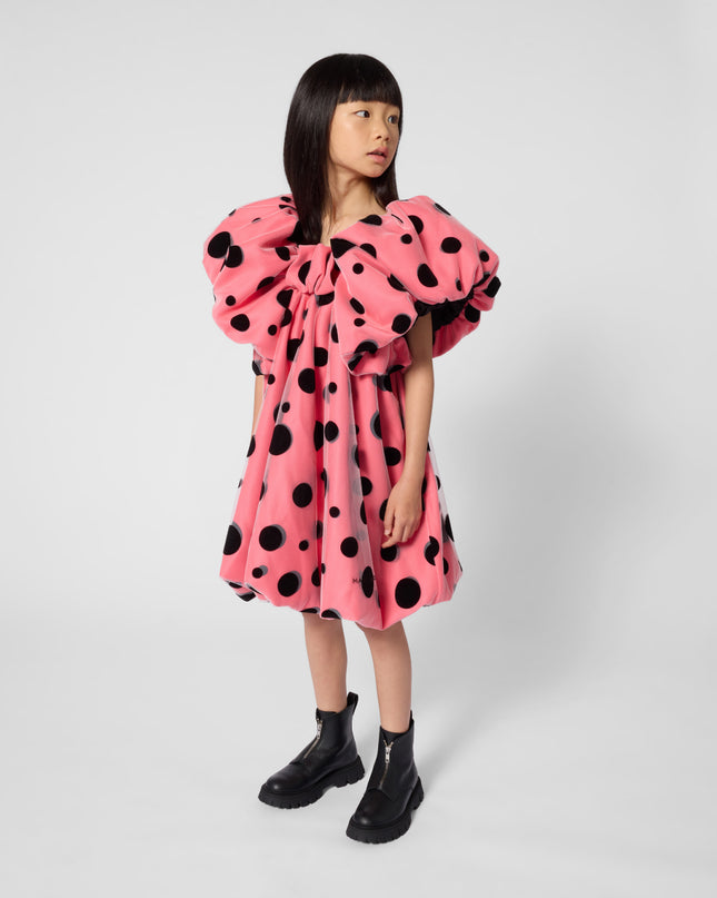 Kids Atelier MARC JACOBS Pink Polka-Dot Occasion Dress