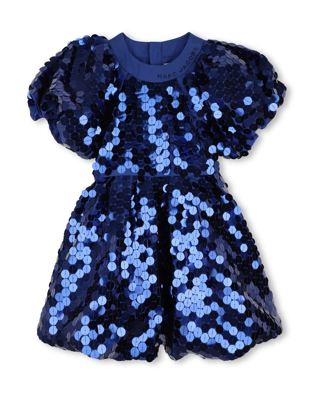 Kids Atelier MARC JACOBS Navy Sequin Occasion Dress
