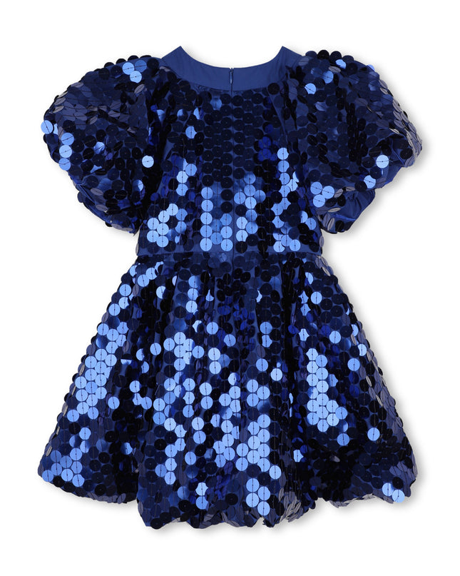 Kids Atelier MARC JACOBS Navy Sequin Occasion Dress