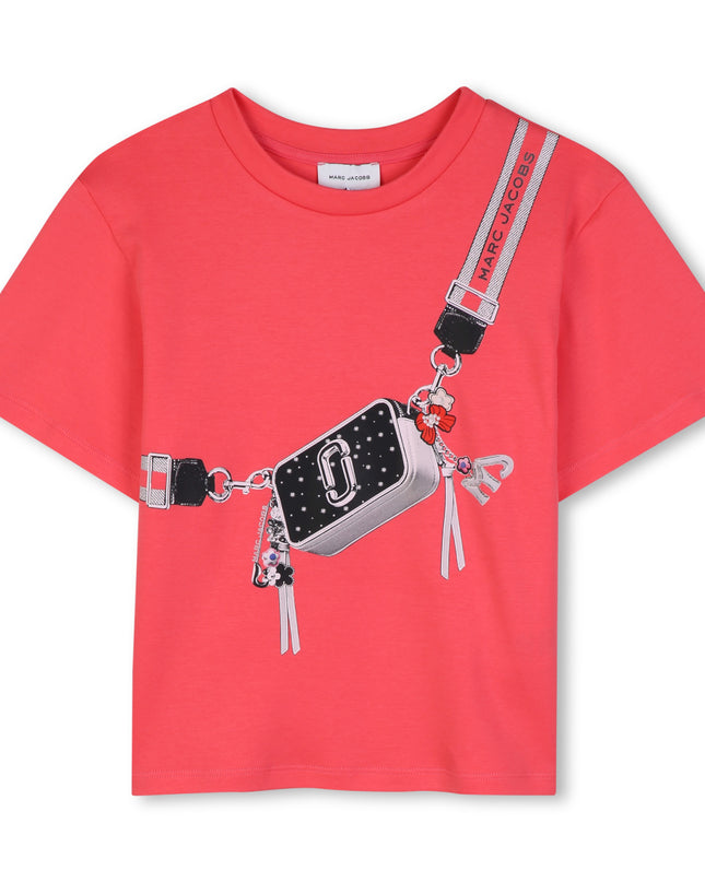 Kids Atelier MARC JACOBS Poppy Snapshot Bag Tee