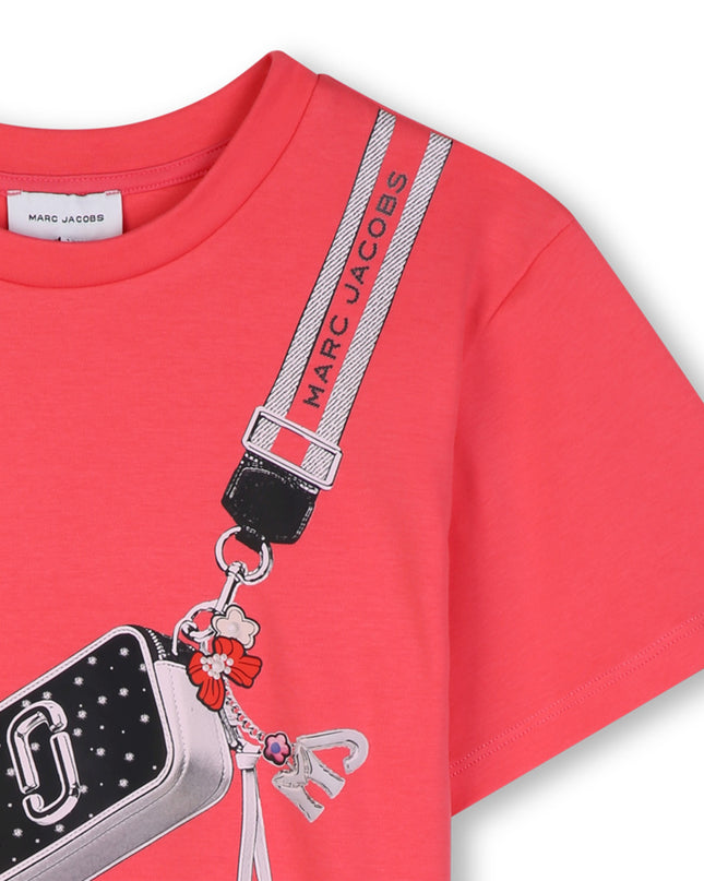 Kids Atelier MARC JACOBS Poppy Snapshot Bag Tee