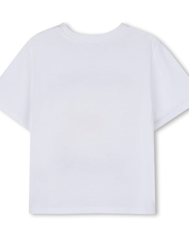 Kids Atelier MARC JACOBS White Daisy Logo Tee