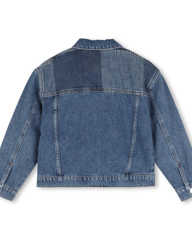 Kids Atelier MARC JACOBS Blue Patchwork Denim Jacket