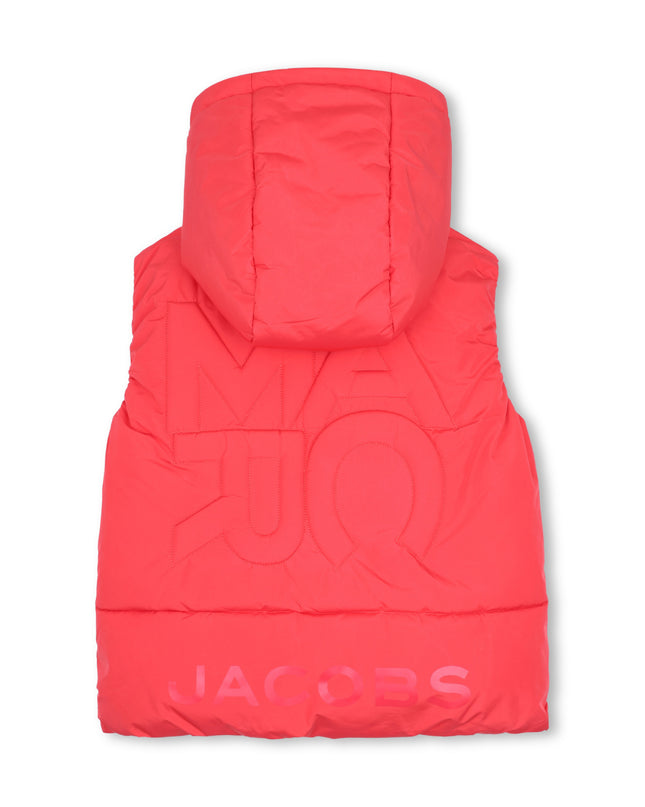 Kids Atelier MARC JACOBS Red Daisy Puffer Vest