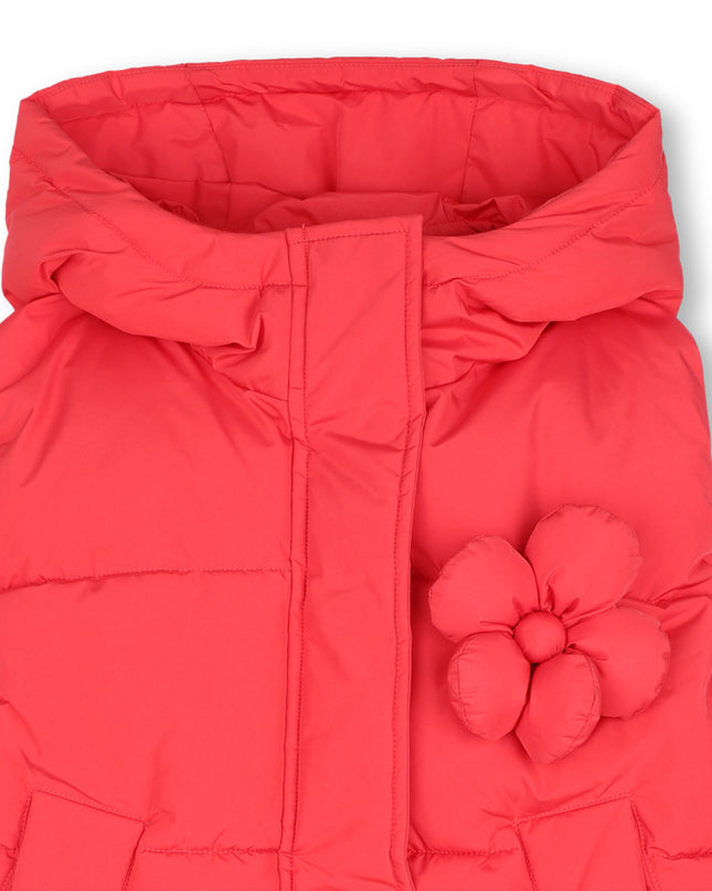 Kids Atelier MARC JACOBS Red Daisy Puffer Vest