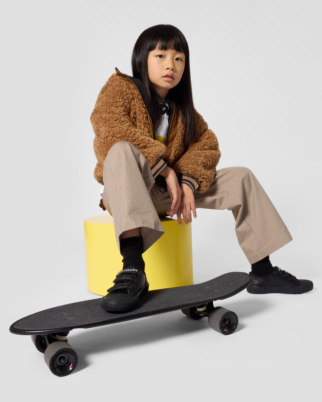 Kids Atelier MARC JACOBS Brown Reversible Teddy Jacket