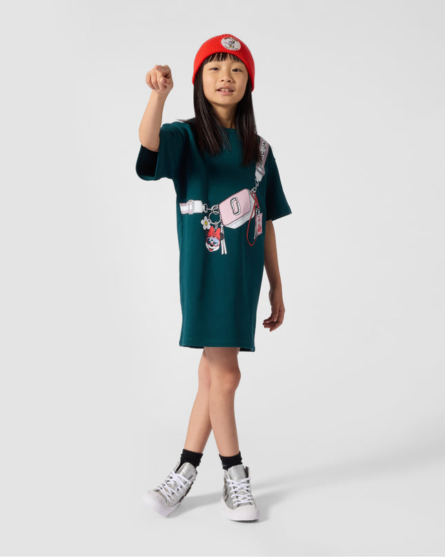 Kids Atelier MARC JACOBS Green Disney Snapshot Dress