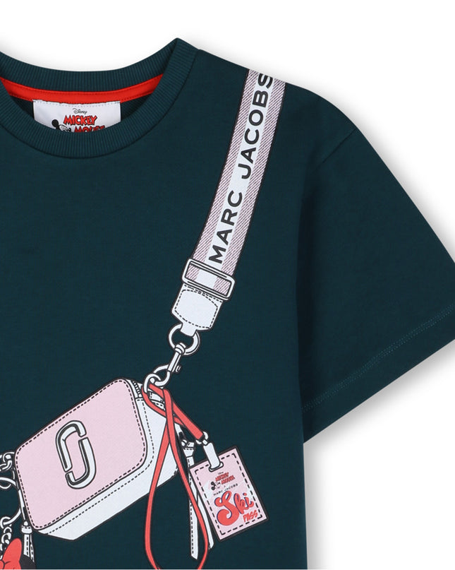 Kids Atelier MARC JACOBS Green Disney Snapshot Dress