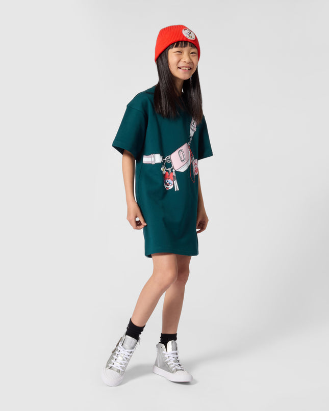 Kids Atelier MARC JACOBS Green Disney Snapshot Dress
