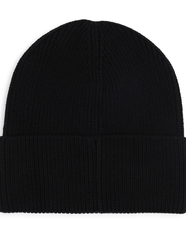 Kids Atelier MARC JACOBS Black Knit Logo Beanie